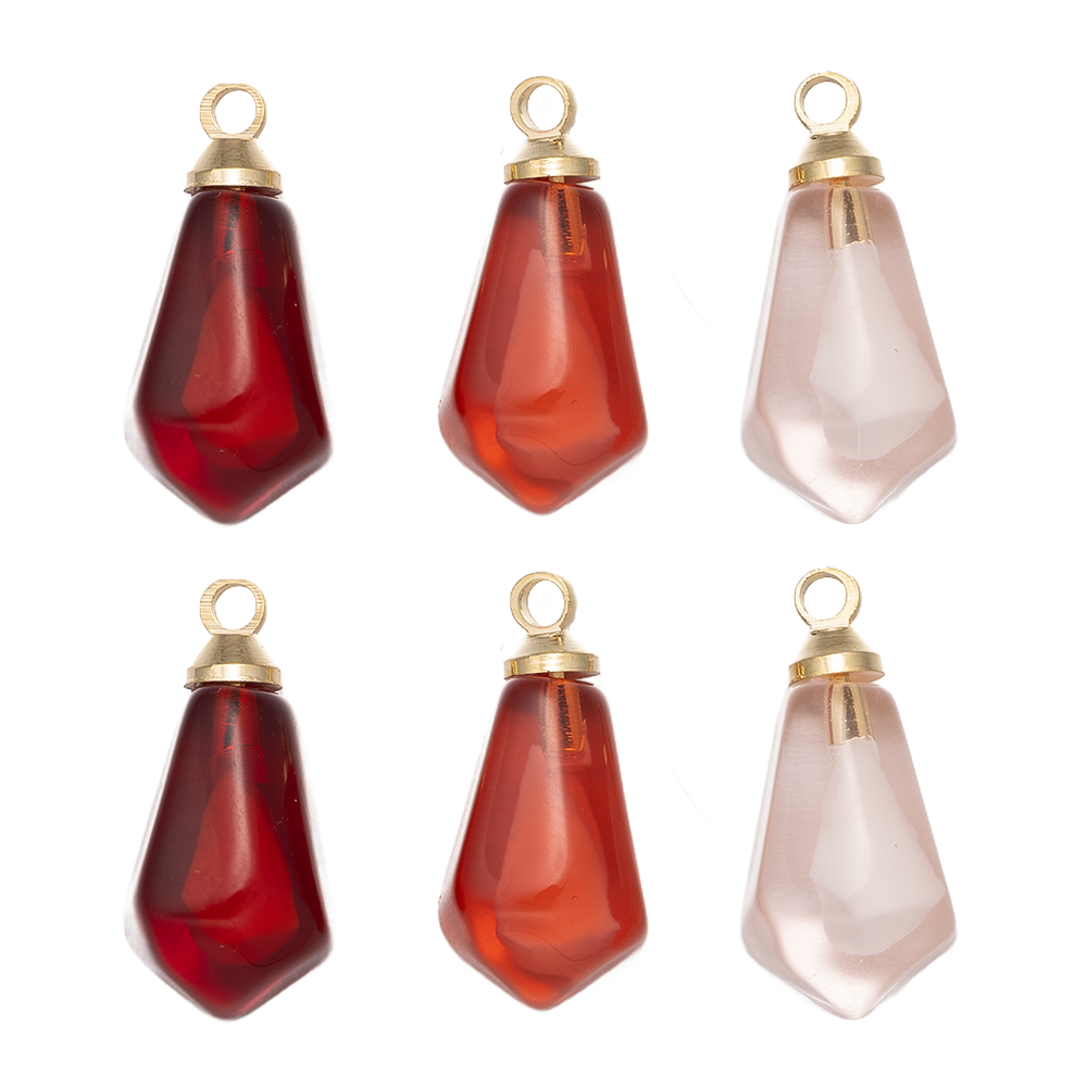 Resin Craft Supplies - 10 teile/los Obst Granatapfel Samen Anhänger