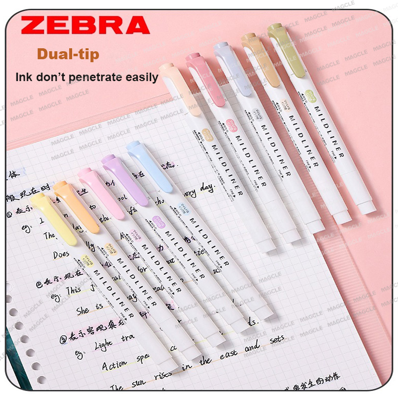 Zebra Pen Mildliner - 1 Stück Zebra WKT7 Mildliner Textmarker