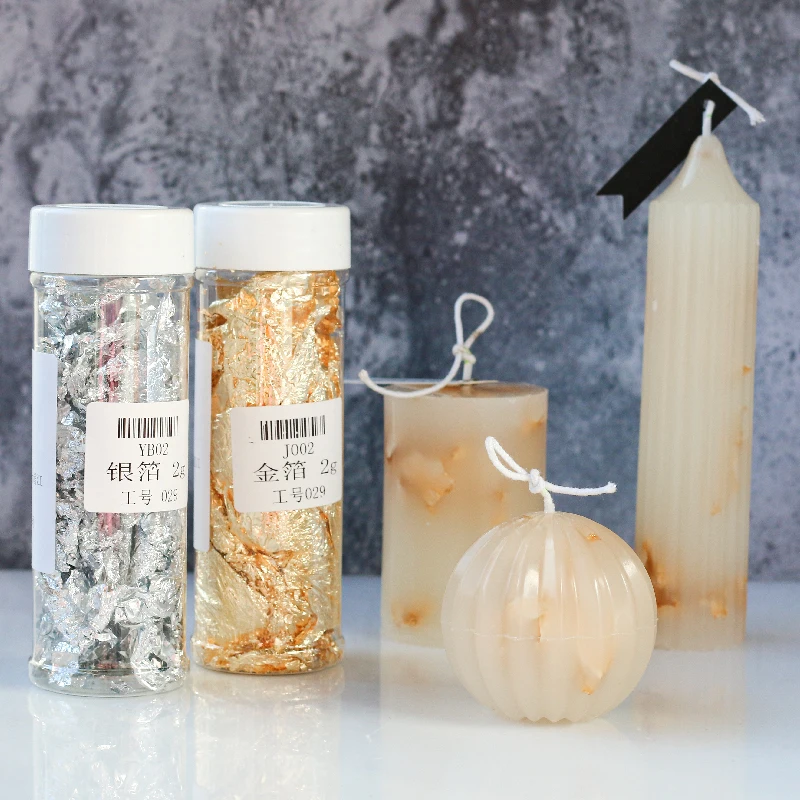 Gold Foil Flakes - Kreative Handgemachte Kerze, Der Materialien DIY