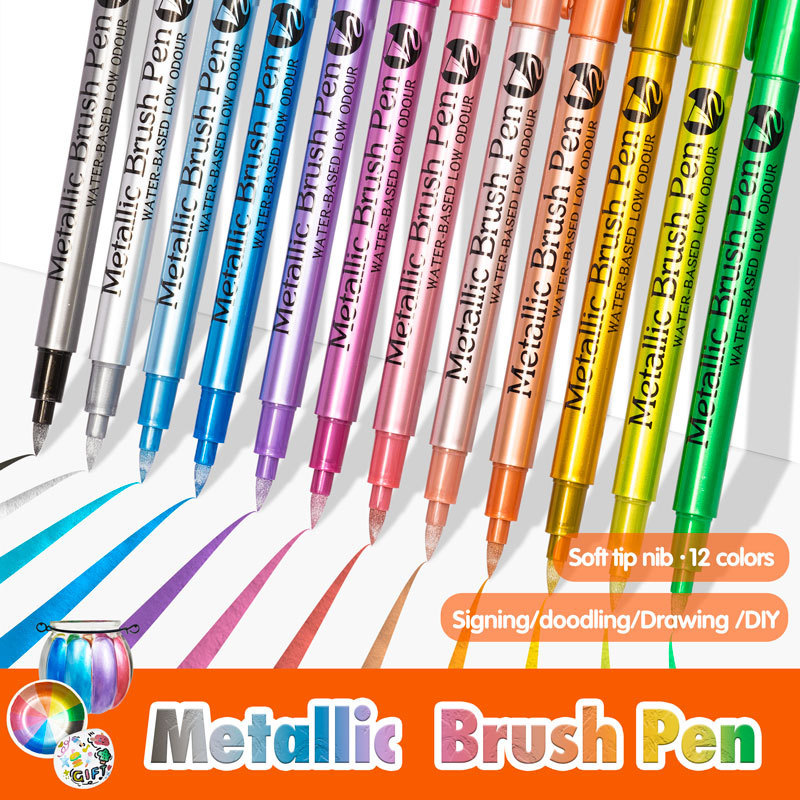 Copic Marker Sketch - 1pc Farben Metallic Wasserdichte Permanent Marker