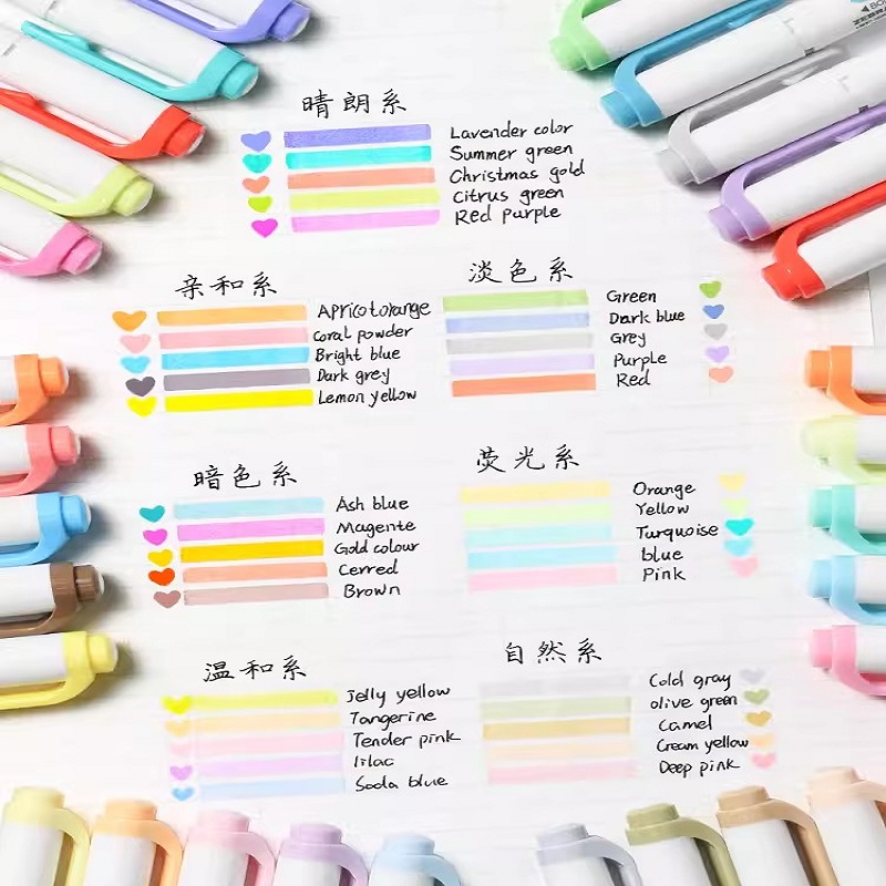 Zebra Pen Mildliner - Japan ZEBRA Mildliner Textmarker Wasserbasierter Markierungsstift