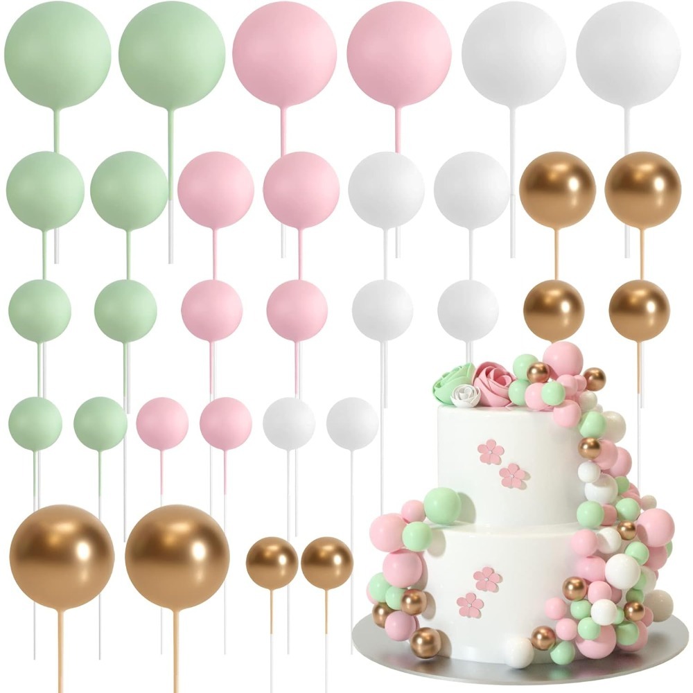 Gold Foil Flakes - 20 Stück alles Gute zum Geburtstag