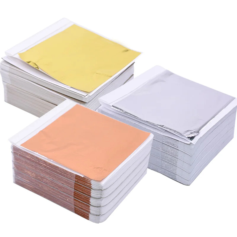 100 Stück Imitations-Gold-Silb – Gold Foil Flakes Bewertung und Preis