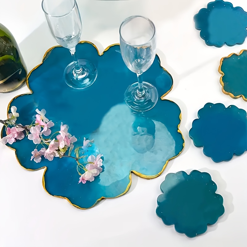 5er-Set Spiegel-Blumenformen ( – Flower Preservation Resin Bewertung und Preis