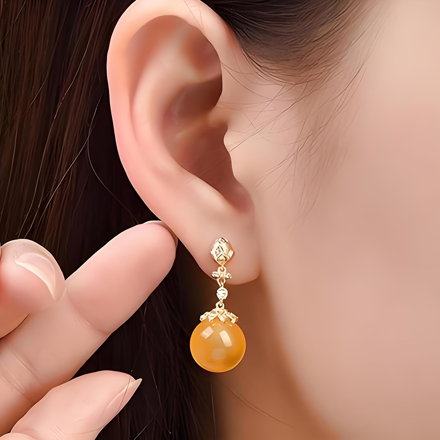 Zwei perforierte kugelförmige  – Resin Jewelry Kit Bewertung und Preis