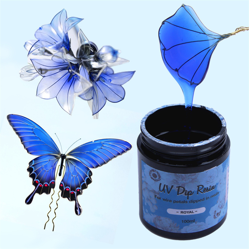 40/100ml UV-Dip-Harz hoch tran – Flower Preservation Resin Bewertung und Preis