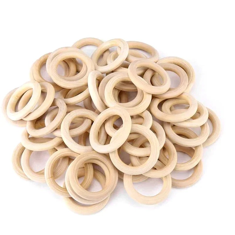 20 Stück 30mm Unbehandelte Gla – Wood Ring Blank Bewertung und Preis