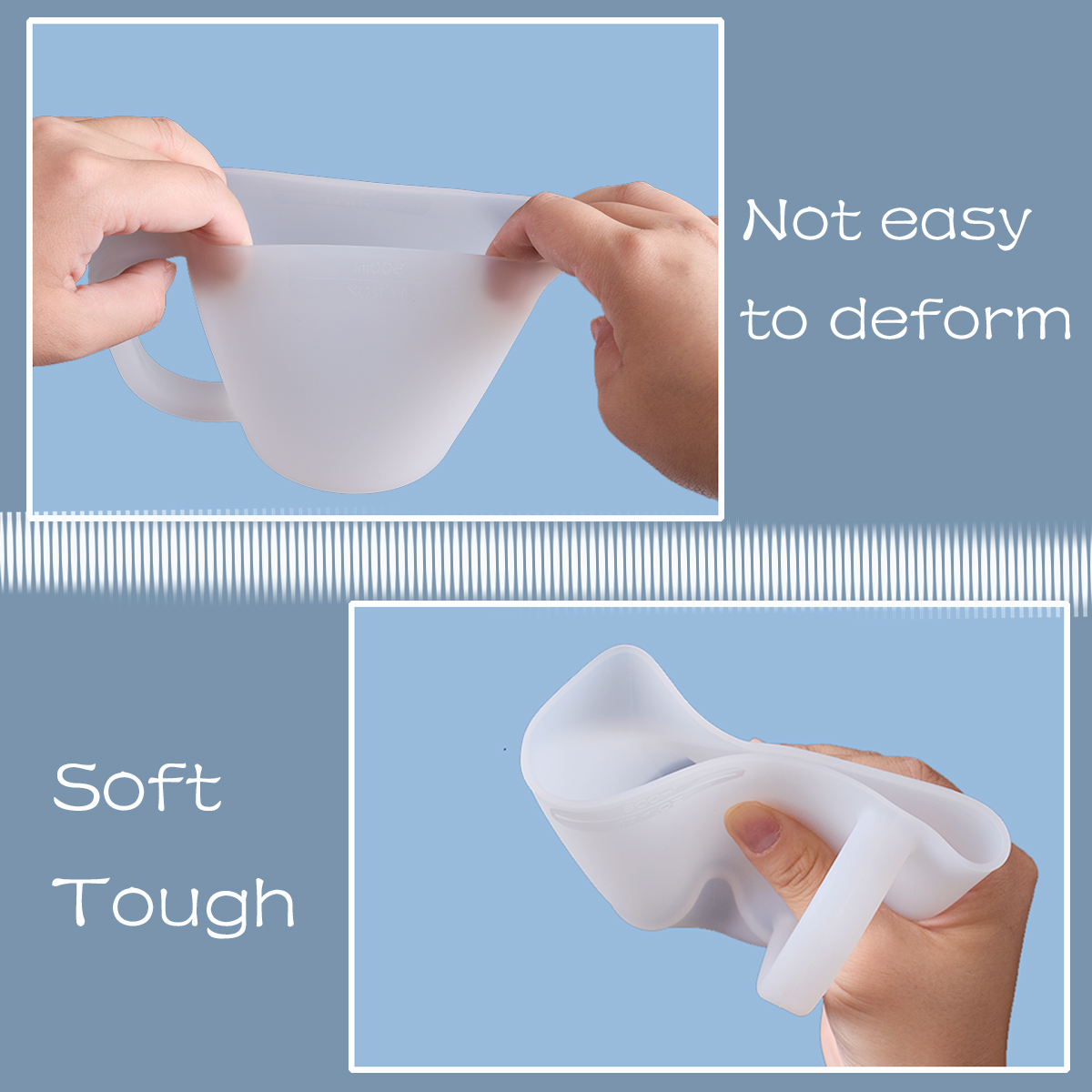 500 ml Silikon-Messbecher mit  – Mixing Cup Silicone Bewertung und Preis