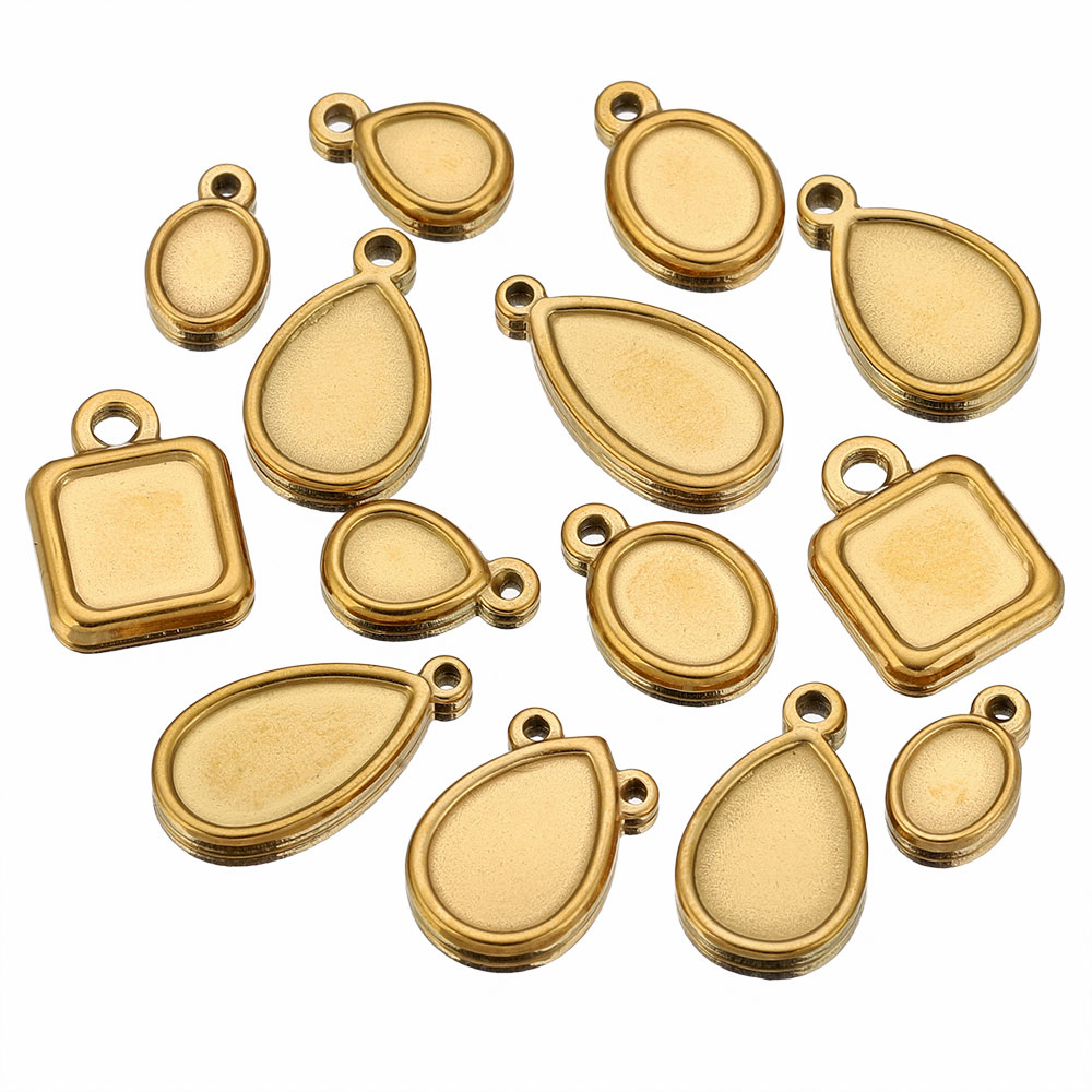 5 Stück Edelstahl-Anhängerrohl – Resin Craft Supplies Bewertung und Preis