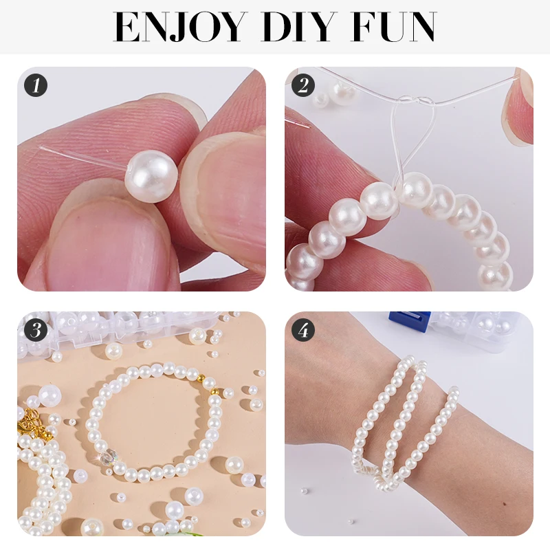 800 stücke Künstliche Faux Per – Resin Craft Kit Bewertung und Preis