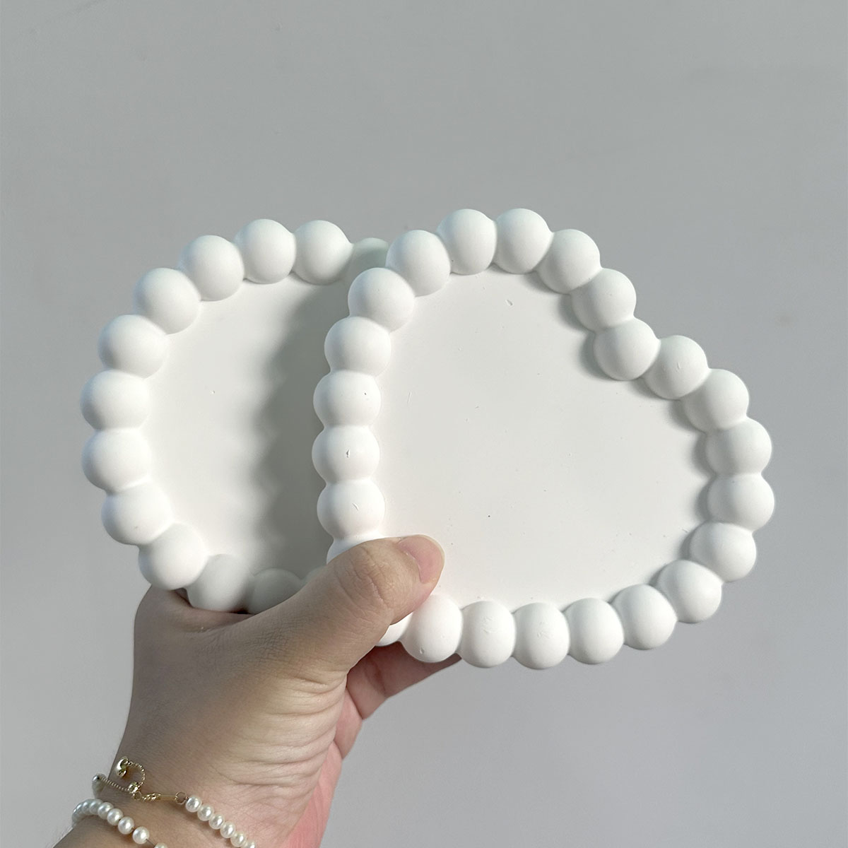 Blase Ablage Silikon Form DIY  – Coaster Mold Round Bewertung und Preis