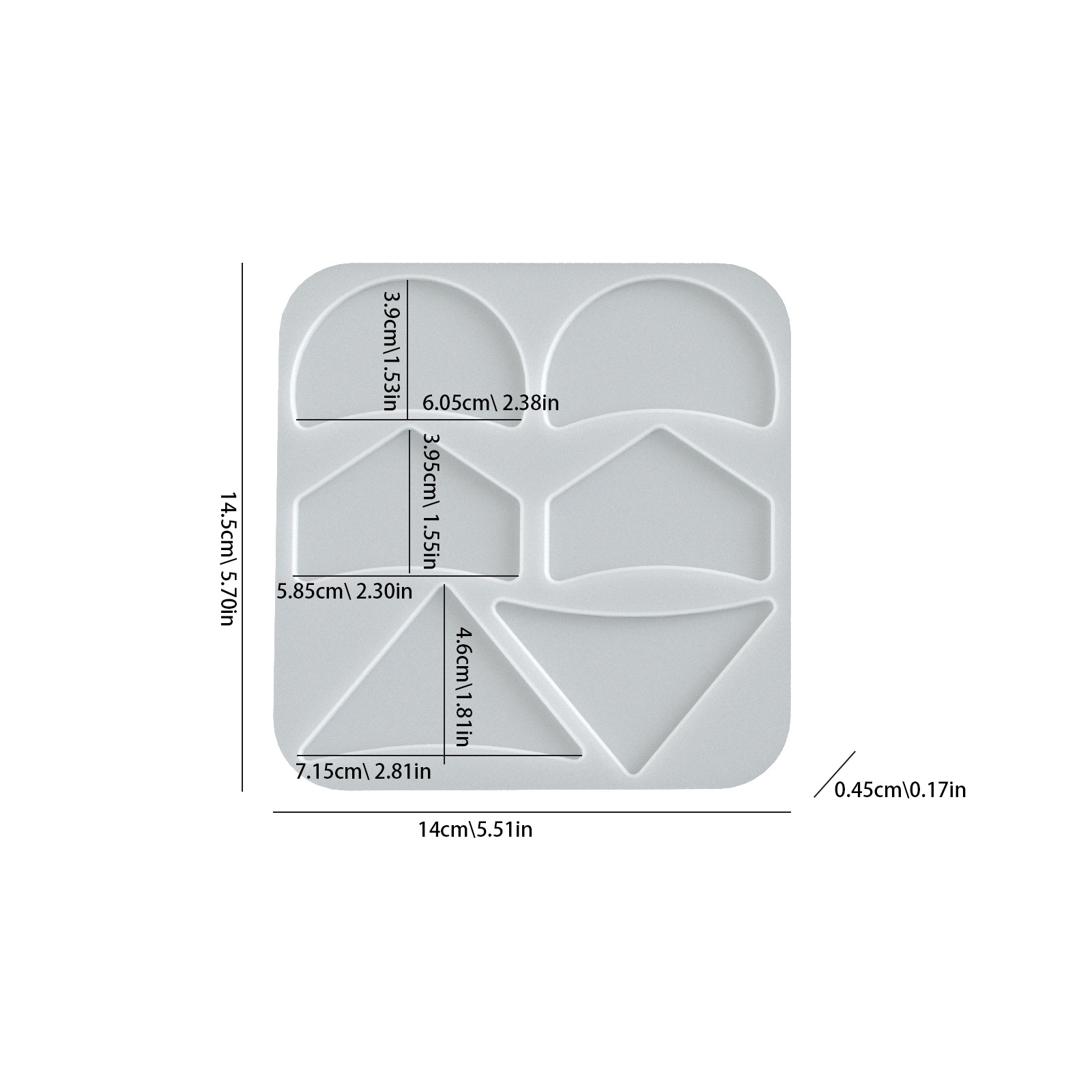 Harzgussform, Silikon-Eisform, – Resin Craft Workshop Bewertung und Preis