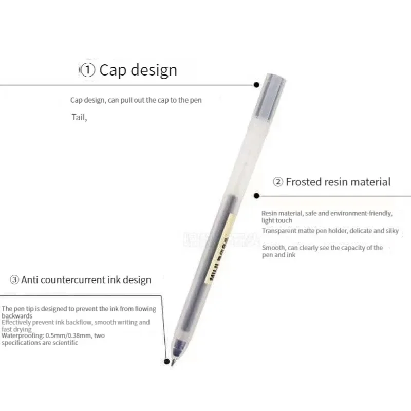 6/8 Teile/satz MUJIs Gel Stift – Pentel Pen Energel Bewertung und Preis
