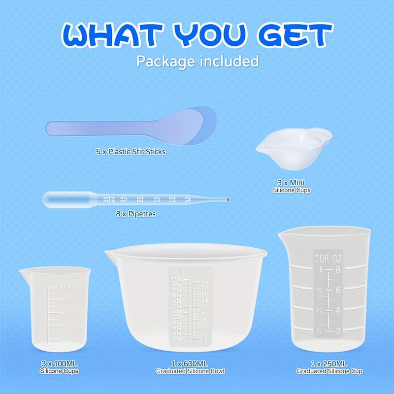 Silikon-Mischbecher für Harzve – Mixing Cup Silicone Bewertung und Preis