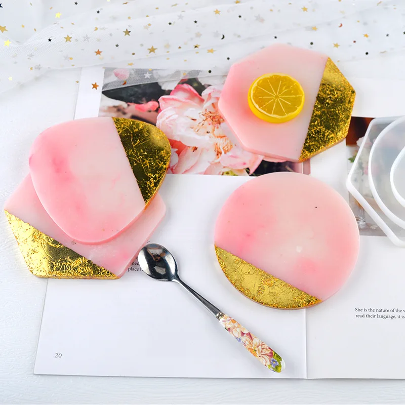 Geometrische Untersetzer-Form  – Coaster Mold Round Bewertung und Preis
