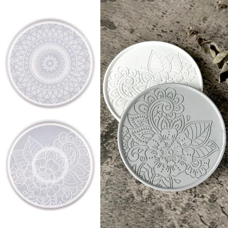 Handgemachte kreative runde Un – Coaster Mold Round Bewertung und Preis