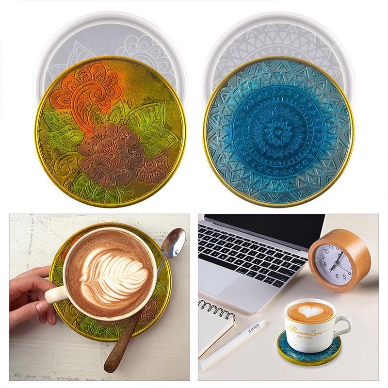 Handgemachte kreative runde Un – Coaster Mold Round Bewertung und Preis