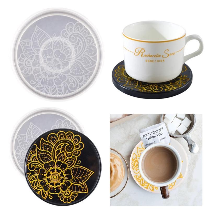 Handgemachte kreative runde Un – Coaster Mold Round Bewertung und Preis