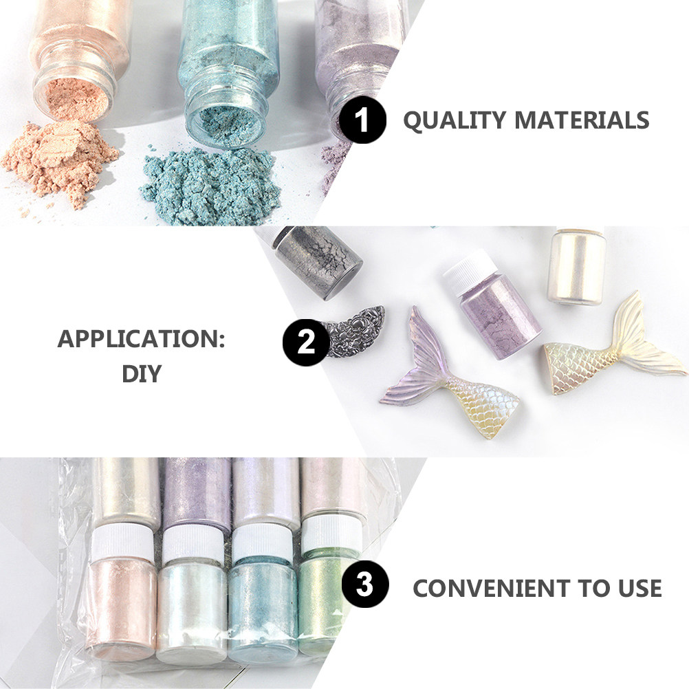 9-teiliges exquisites Mica-Pig – Resin Pigment Set Bewertung und Preis