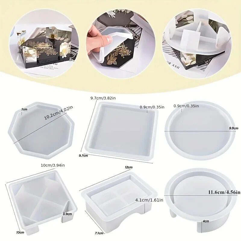 Untersetzer-Harz-Formen-Set, b – Serving Tray Mold Bewertung und Preis