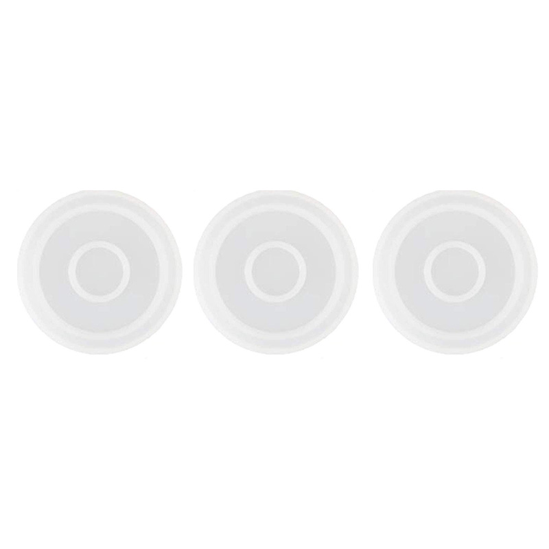 3er-Pack große DIY runde Unter – Coaster Mold Round Bewertung und Preis